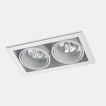 Downlight Multidir Evo L Double Trim 80.5W 3000K CRI 80 33.7º White IP23 4962lm