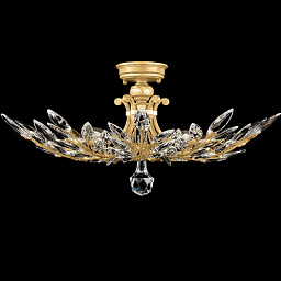 753440-3 Crystal Laurel 28" Semi-Flush Mount полувстраиваемый светильник, Fine Art Lamps