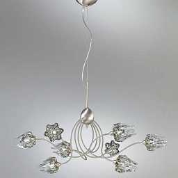 266/8 266/8 Brushed nickel V286/144/22 IDL Medusa Люстра