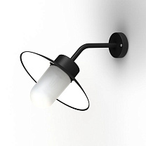 Belcour N° 8; Frosted glass E27 60W; Dark black