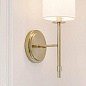 Ali 14" 1 Light Sconce Brushed Natural Brass настенный светильник 52505BNB Kichler