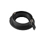 1007444 SLV NEW TRIA® 95 mounting ring IP20 black круглое потолочное монтажное кольцо — фото 2