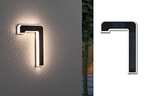 Solar House number light Number 2
