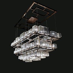 Люстра Labirinto JAGO, 200×100 см, на 53 лампы NCS 187/3/200