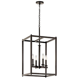 Crosby 31" 4 Light Foyer Pendant Olde Bronze подвесной светильник 43998OZ Kichler