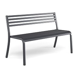 Садовый диван Segno EMU, 2-местный, 128 см 158S+160B