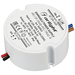 040963 Arlight LED драйвер ARJ-SP-39400-PFC-TRIAC-R (15W, 27-39V, 400mA)