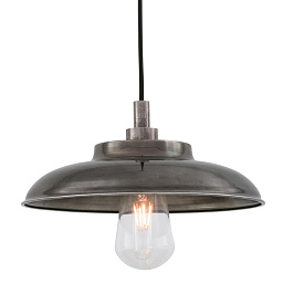 MLBP005 Mullan Lighting Darya одноламповый подвесной светильник IP65 с металлическим фабричным купольным плафоном