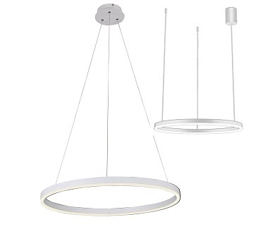 Подвесной светильник Kink Light Тор белый d60 08213,01A(4000K)