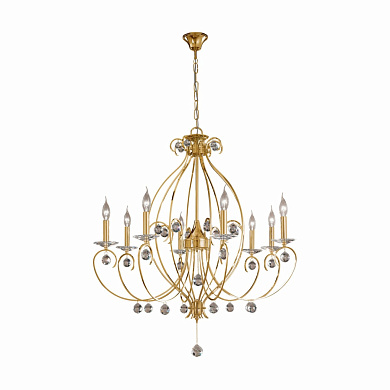 люстра с восьмью лампами