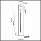 5432/1F Odeon Light Fiolent торшер 40W — фото 4