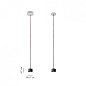 SPURBMIP3XBRLCC Axolight Urban Mini SP LED S маленькая цилиндрическая люстра бронза — фото 3
