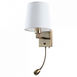A9246AP-2AB Arte Lamp Hall бра с ридером E27 1х40W 180Lm 3000K