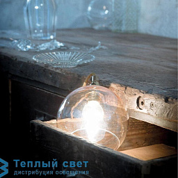 подвесной светильник со стеклянным плафоном в форме капли