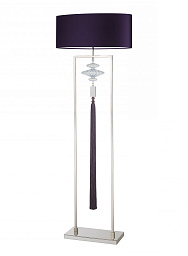 Constance Nickel and Rich Purple Floor Lamp торшер Heathfield