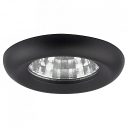 071017 Lightstar Monde led встраиваемый потолочный светильник черный