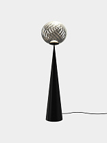 Торшер Tom Dixon Whirl Fat Cone - Серебро полированный Поликарбонат