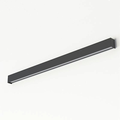 NW 7560 Nowodvorski Straight WALL LED GRAPHITE L Накладное бра серый