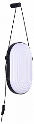 SL1302.401.01 ST-Luce Aire настенный светильник овальной формы с мягкой подсветкой и проводом для подвеса