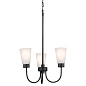 Erma 18" 3 Light Chandelier Black люстра 52442BK Kichler — фото 3