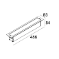 30812 9210 N Delta Light LOGIC Напольный светильник Linear 440 Honeycomb — фото 1