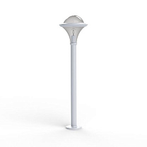 Dallas N° 8; Smoked polycarbonate E27 75W; White