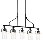 Everett 42" 5 Light Linear Chandelier in Black люстра 52379BK Kichler — фото 7
