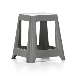 20139302 Vitra Chap Табурет пластиковый темно-серый