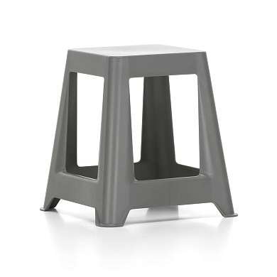 20139302 Chap Vitra Табурет пластиковый темно-серый