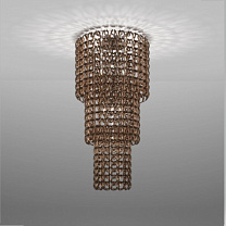 Потолочный светильник GIOGALI CA3 CRYSTAL BRONZE GLOSSY CHROME E27 CE