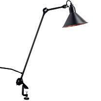 Lampe GRAS - 201 - lampe de table/abat-jour noir - intérieur cuivre