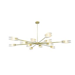 PP-287 Patinas lighting Present светодиодная люстра из латуни со стеклянными дисками