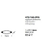 IDL Crystal Moon 475/1AG-PFG настенно-потолочный светильник — фото 3