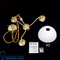 OLD LAMP Orion подвесной светильник LU 1838/3 Patina латунь
