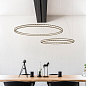 Rotaliana Squiggle H3 LED SP L люстра матовый белый 1SQH300063HL0 — фото 2