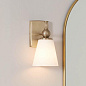 Cosabella 6" 1 Light Wall Sconce with Satin Etched Case Opal Glass Champagne Bronze настенный светильник 55090CPZ Kichler — фото 5