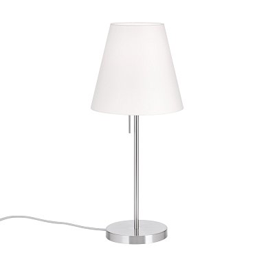 Настольная лампа Orion Shade LA 4-1198/1 satin/306 weiß