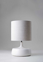 Stone shown with 13 Low Hat in Natural Linen with Cream Card lining