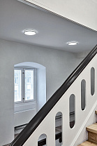 AJ Munkegaard Ceiling Lamp / Сатин Хромированная отделка / Ø460