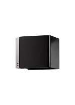 настенный светильник с квадратным корпусом черного цвета