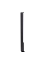 Sandy Black Aluminium & Acrylic LED 17Watt 220-240Volt 989Lm IP65 3000K L:8 W:12 H:100 cm