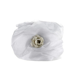 QEG0081-101 Villari Camelia настольный абажур из белого стекла с латунным держателем