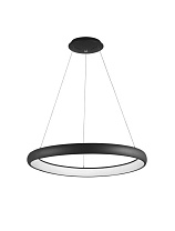 Triac Dimmable Sandy Black Aluminium & Acrylic LED 52 Watt 220-240Volt 2685Lm 3000K IP20 D: 60 H: 120 cm