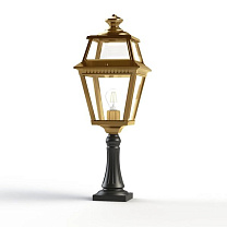 Place des Vosges 2 N° 7; Clear glass E27 105W; Tinted lacquered brass