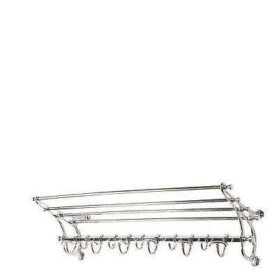 106051 Coatrack Hudson nickel finish 70 cm COATRACKS Eichholtz