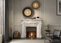 Wall Lamp GRASS L brown