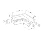 Угловой коннектор Slim Magnetic Elektrostandard a067501 — фото 3