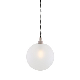 MLP461 Mullan Lighting Madlin подвесной одноламповый светильник с матовым стеклянным шаровым плафоном