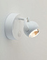 DS06-4 Grau Falling star WALL ROUND 13 DIM CHROME/BLACK/BLACK/BLACK Накладной настенный светильник для чтения — фото 2