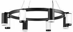 LR01837436476 Lightstar Rullo трековый спот с четырьмя плафонами на планке